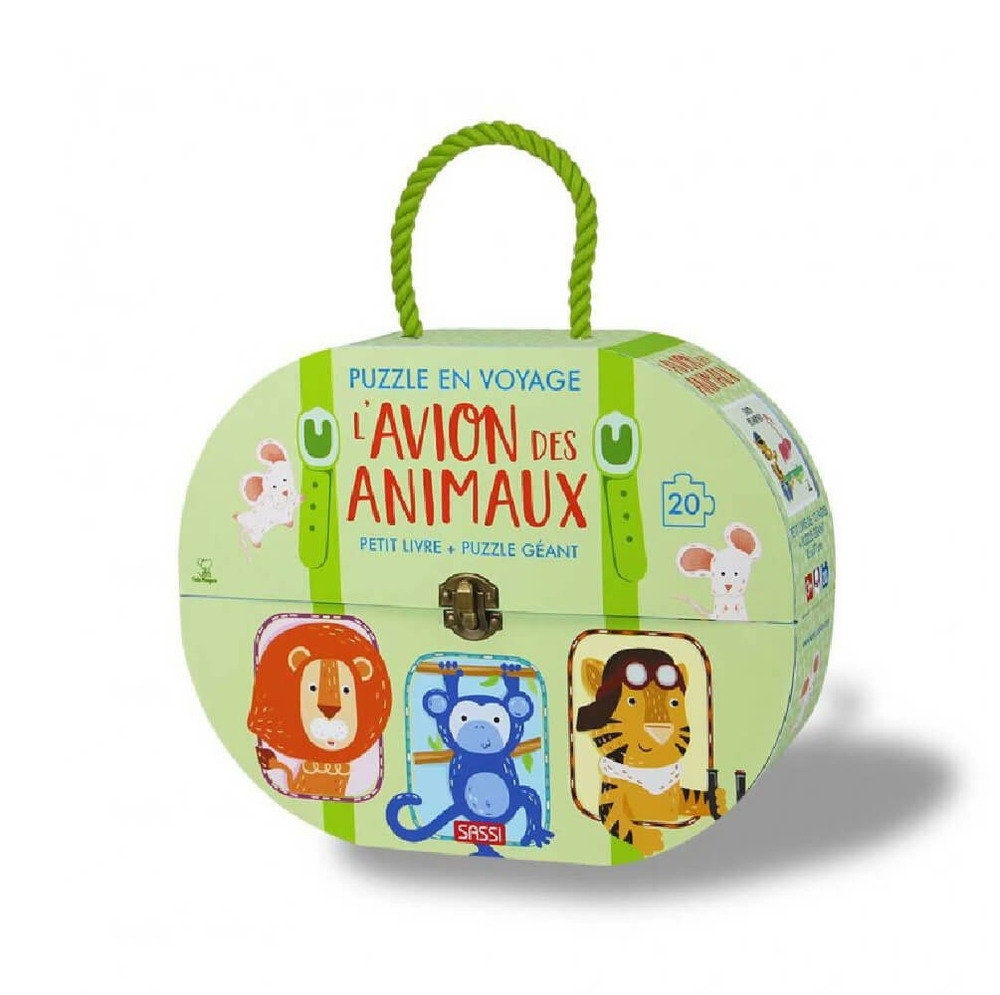 Puzzle l'avion des animaux