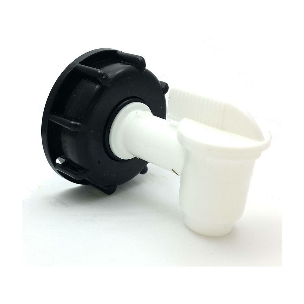 Raccord s60x6 - robinet blanc gros débit