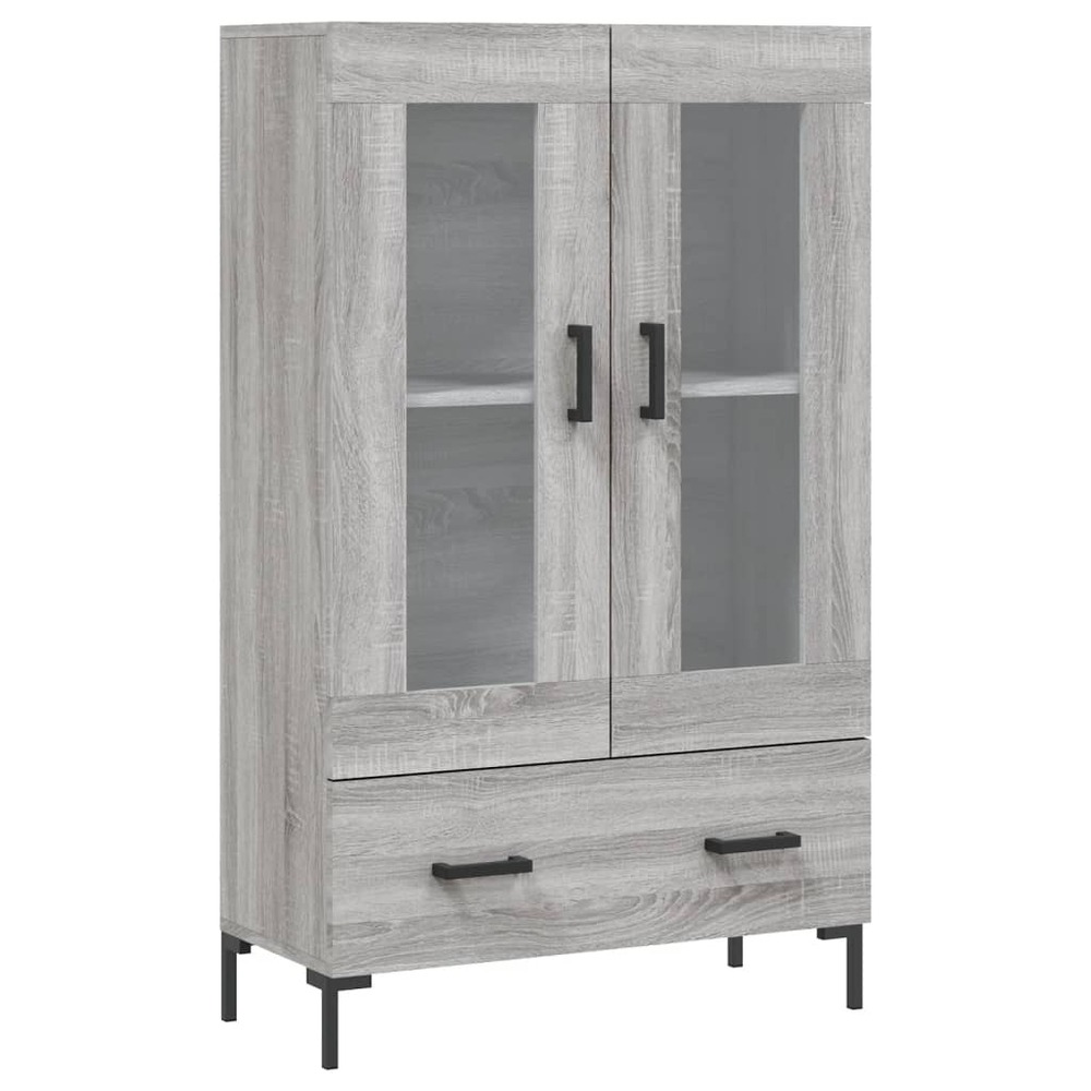 Buffet bahut commode armoire meuble de rangement organisateur cuisine salle de séjour salon haut sonoma 69,5 x 31 x 115 cm bo