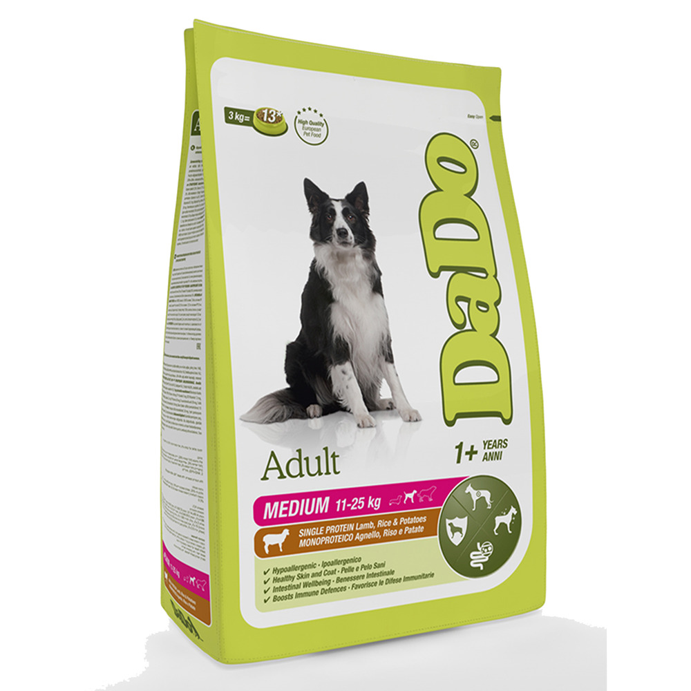 Adult medium breed lamb, rice & potato 3 kg