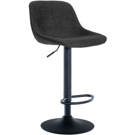 Tabouret de bar loft tissu