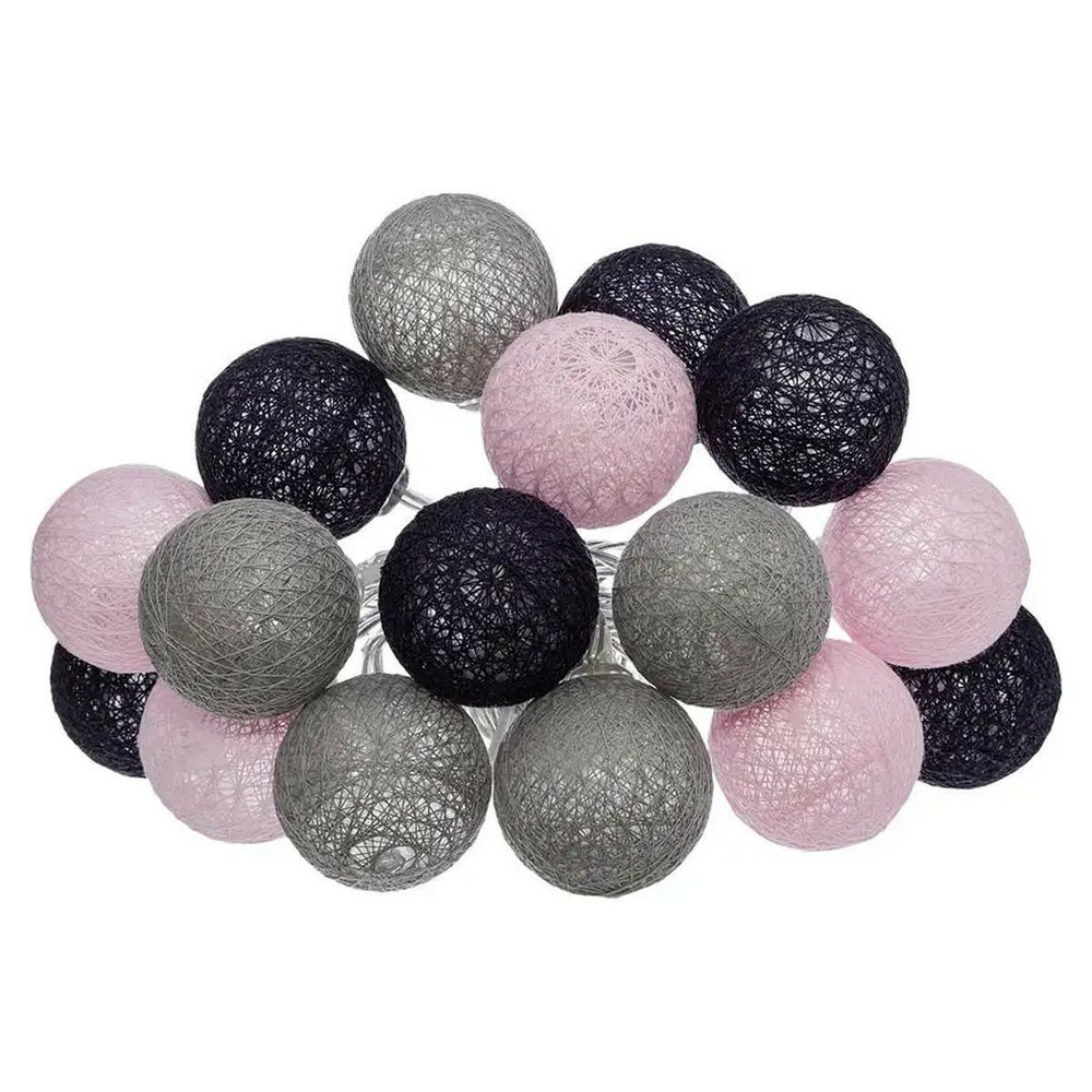 Guirlande led 16 boules 
