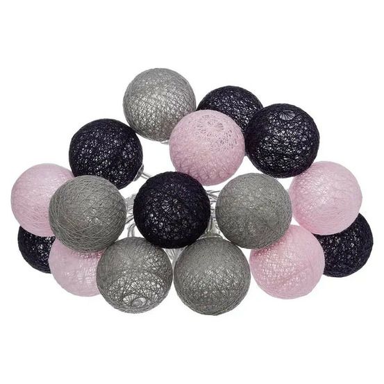 Guirlande led 16 boules