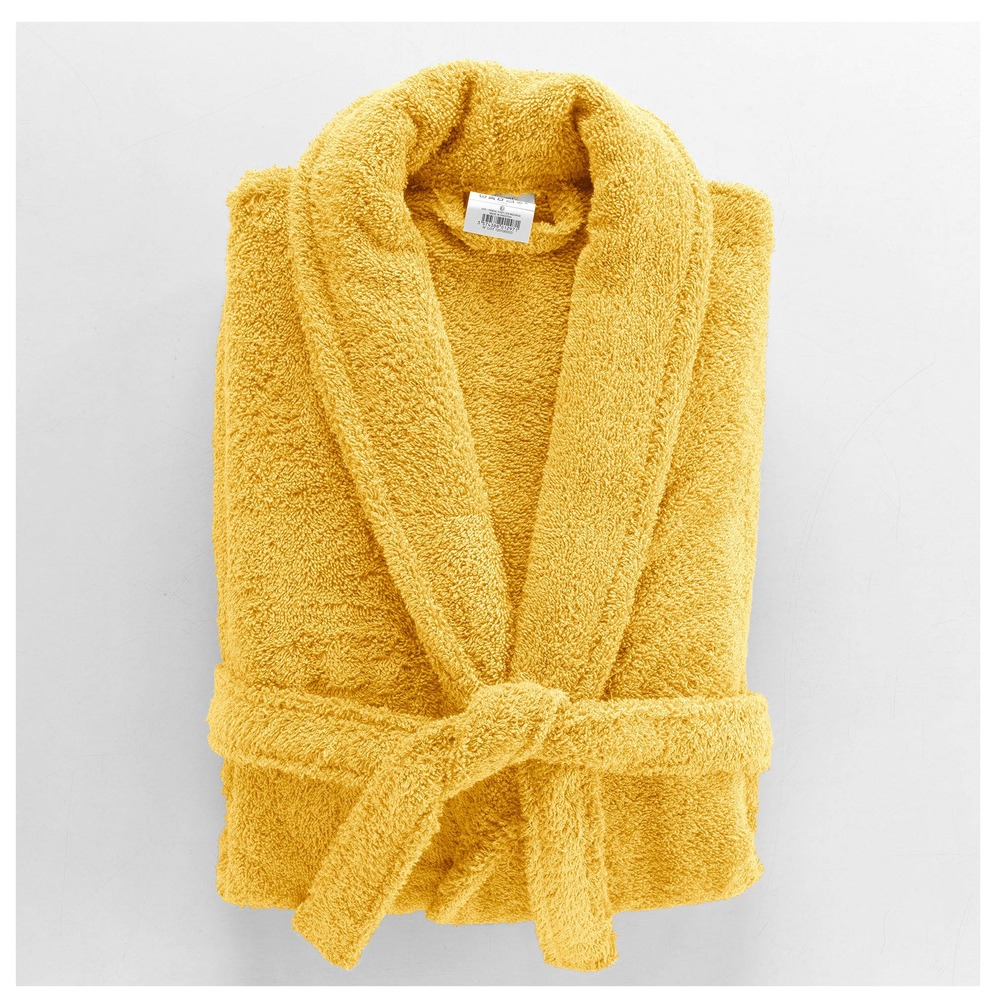 Peignoir col chale tendresse mimosa