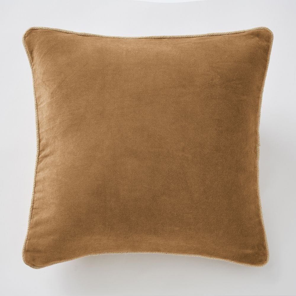 Coussin en velours de coton cesar