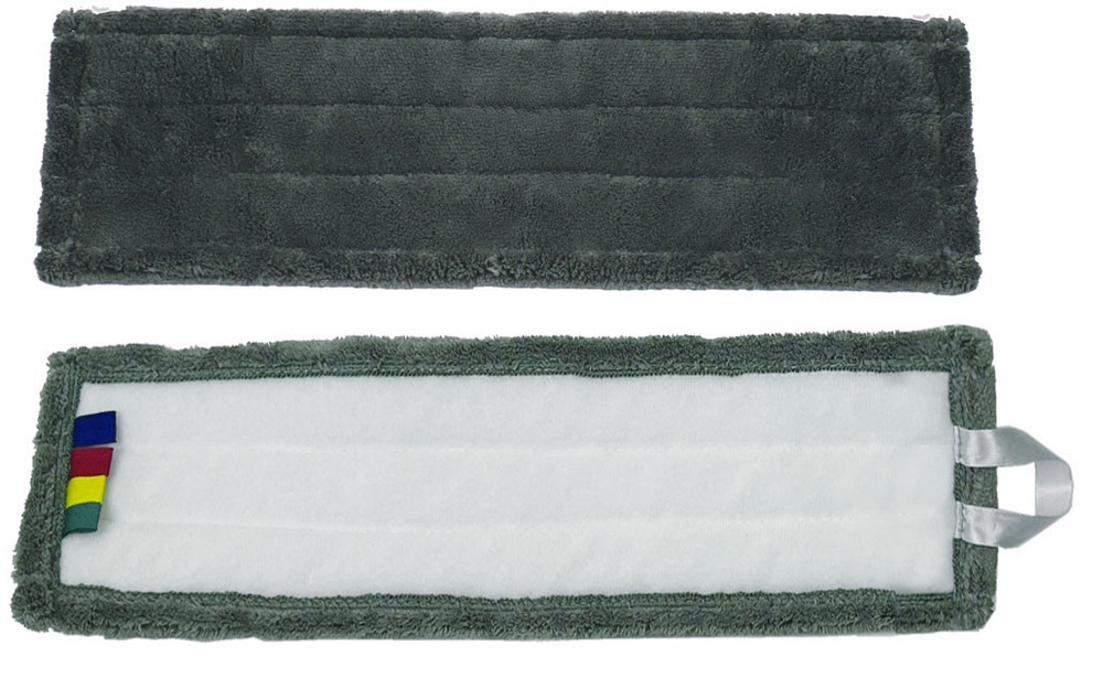 Frange micro velcro grise 60cm balayage - guialto