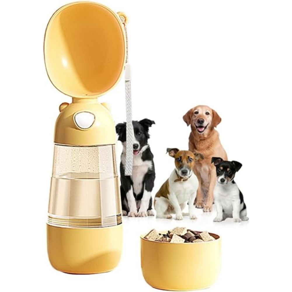 Gourde multifonction pour chien en déplacement