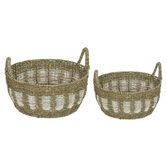 Lot de 2 paniers déco