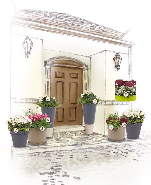 Aménagement entrée chic et moderne