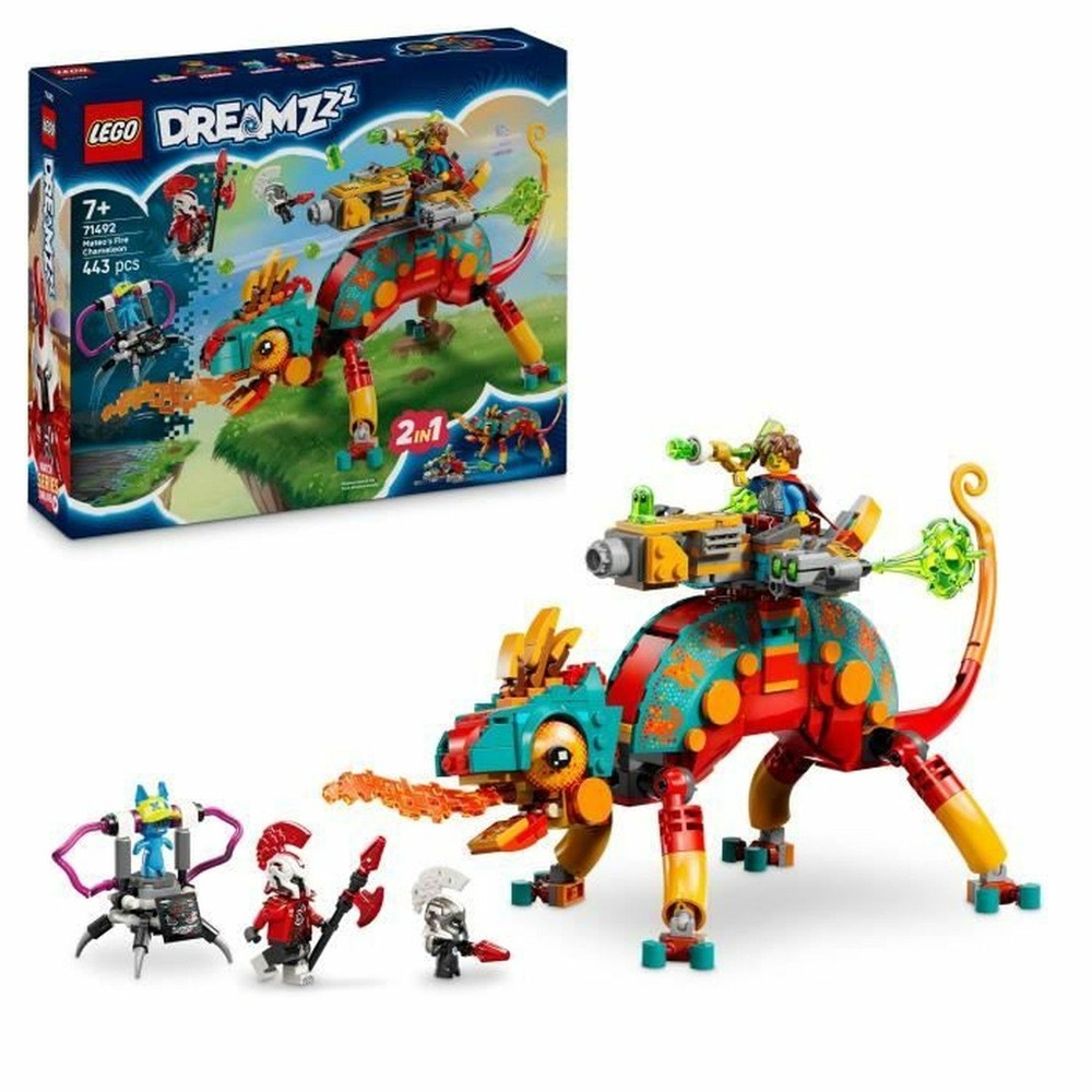 Lego dreamzzz le caméléon cracheur de feu de mateo