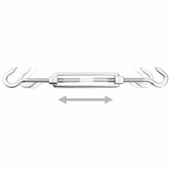 Jeu d'accessoires de voile d'ombrage 12 pcs acier inoxydable