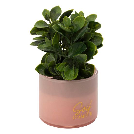 Plante artificielle en pot