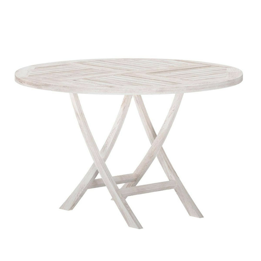 Table de jardin ronde 