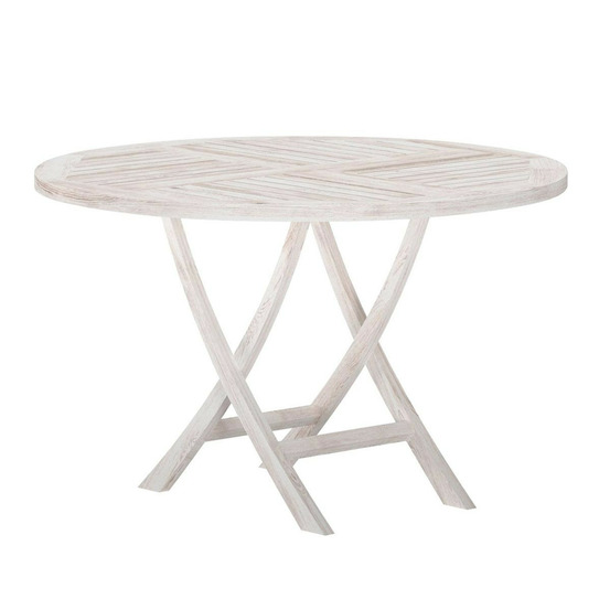 Table de jardin ronde