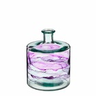 Mica decorations vase guan - 20.5x20.5x26 cm - verre - violet
