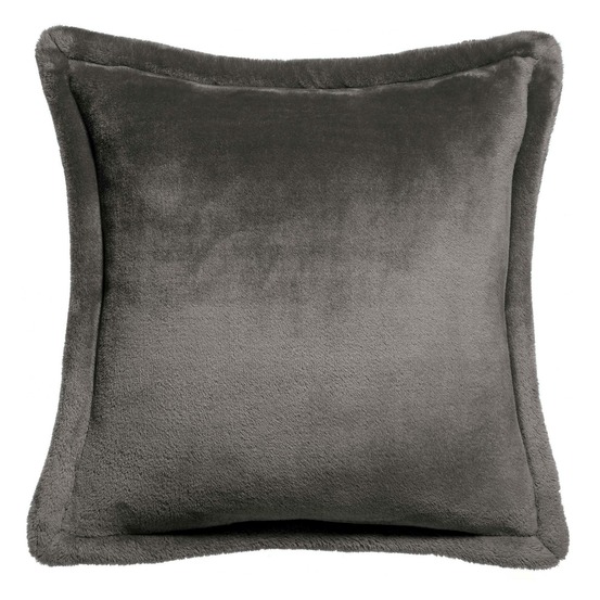 Coussin tender asphalte 50 x 50 cm