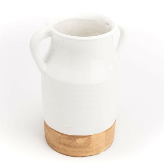 Vase céramique scandinave 28x21x17 cm