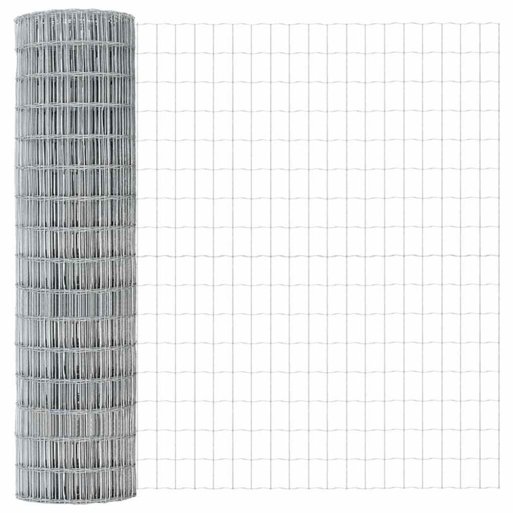 Clôture euro 1,4 x 10 m fer revêtu de pvc