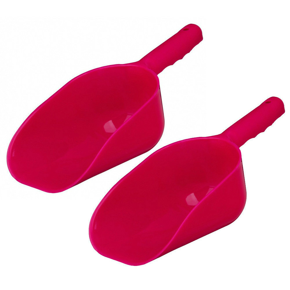 2 pelles hoggi pour la nourriture ou la litière, taille l, couleur aléatoi