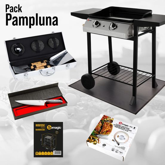 Pack plancha gaz pampluna