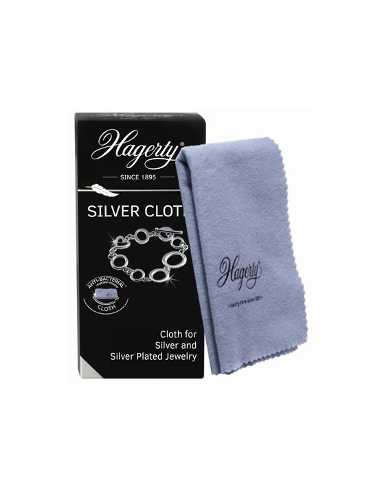 Chamoisine bijoux argent ou métal silver cloth 30x36cm