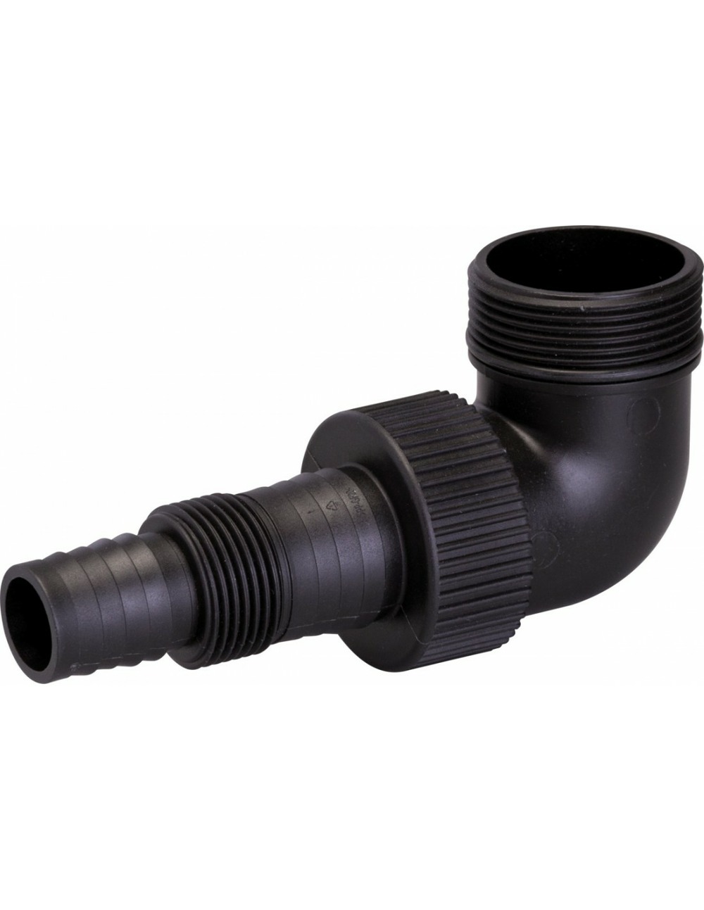 Kit raccord coude sortie de pompe vide-cave 40 x 49 - 26 x 34