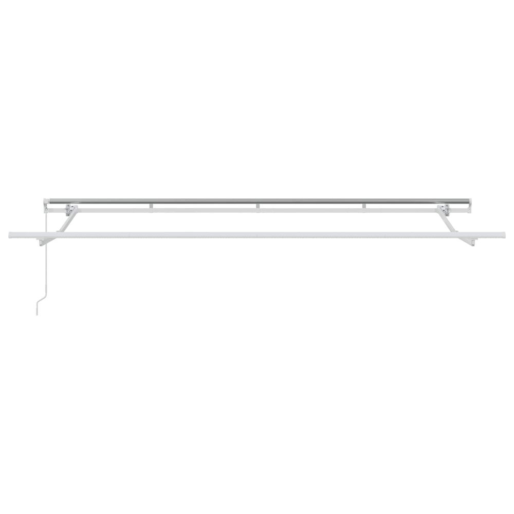 Auvent rétractable anthracite 400 x 200 cm
