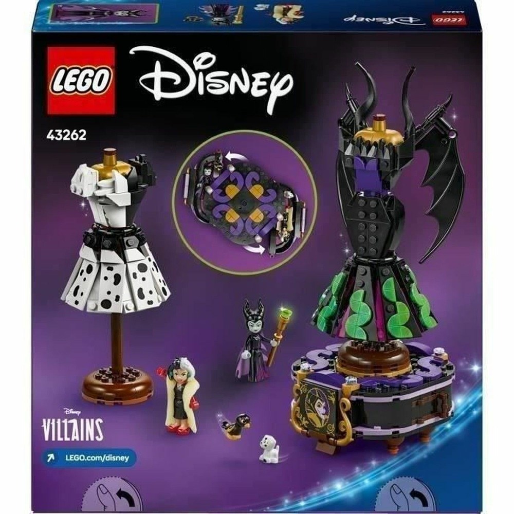 Lego villains les robes de maléfique et cruella d'enfer