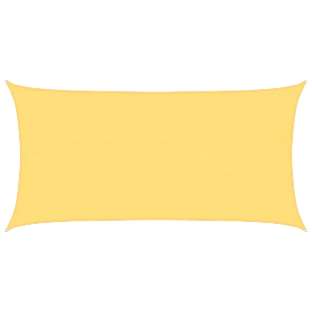 Voile d'ombrage 160 g/m² beige 4x7 m pehd