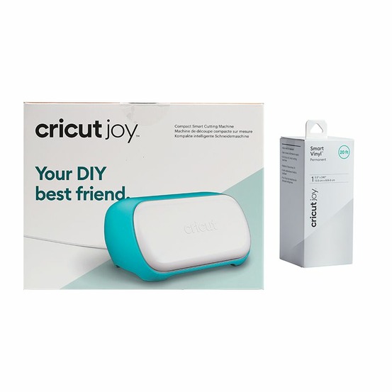 Machine de découpe cricut joy + vinyle permanent blanc 304,8 x 13,9 cm
