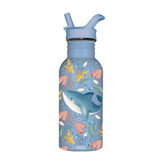 Bouteille en inox splashy le requin 500 ml