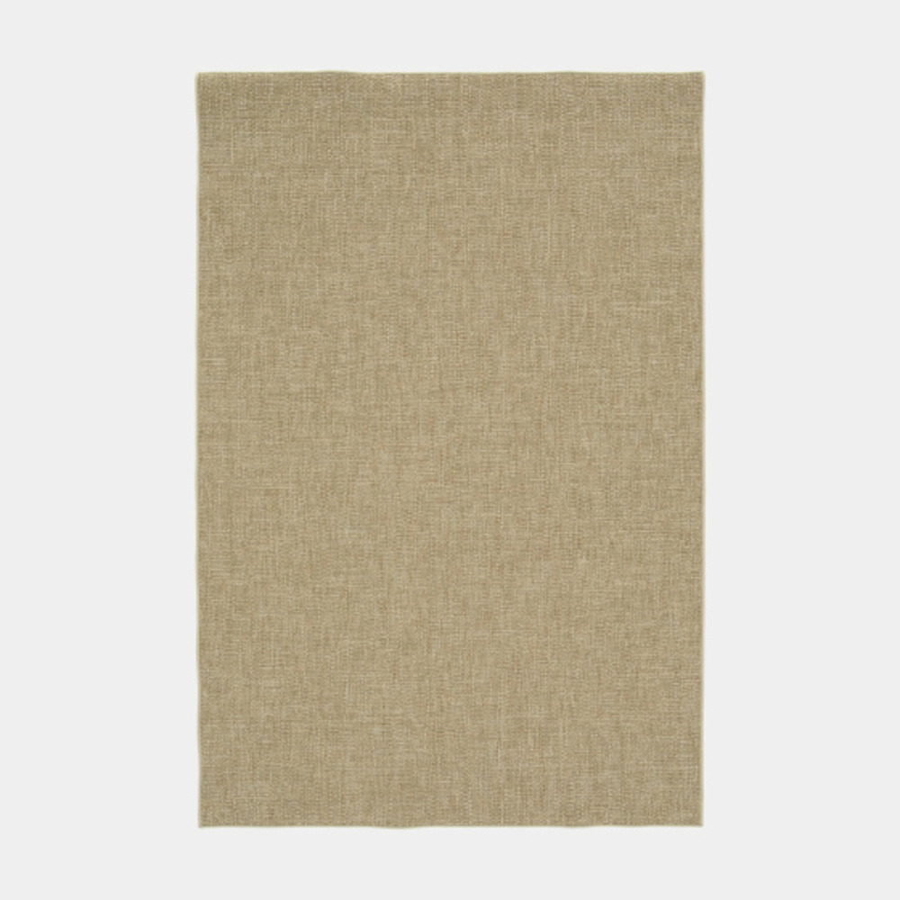 Tapis d'extérieur ou d'intérieur aspect sisal - cajun - beige - 120 x 170 cm