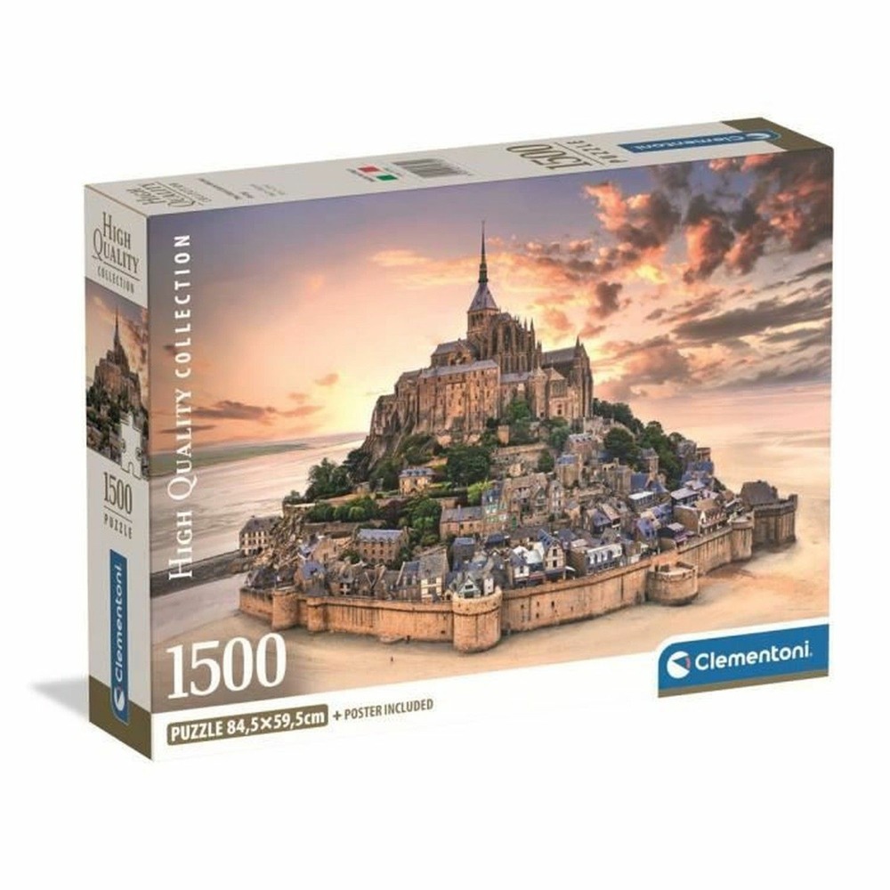 Puzzle le mont saint-michel 1500 pièces