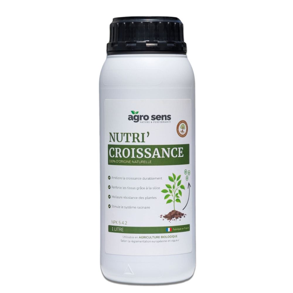 Nutri croissance - engrais liquide spécial croissance - 1 litre (500 litres de préparation)