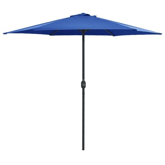 Parasol d'extérieur et mât en