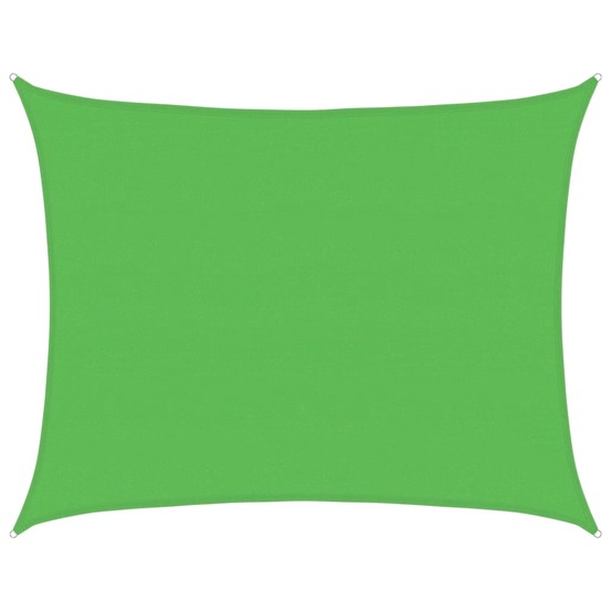 Voile d'ombrage 160 g/m² vert clair 6x7 m pehd