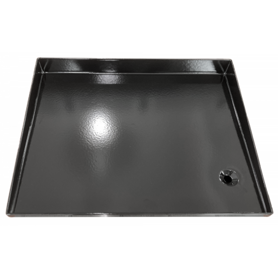 Plancha acier émaillé l 43 x l 34 cm