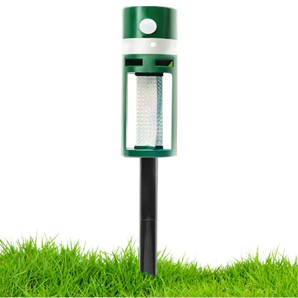 Répulsif solaire universel pour animaux '360° + réflecteur'