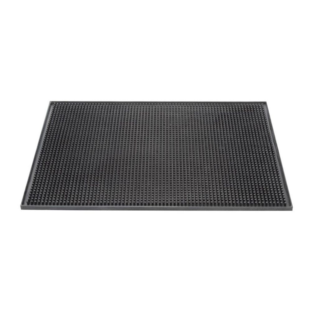 Tapis de bar professionnel en caoutchouc 450 x 300 mm - olympia