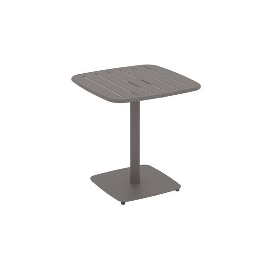 Table de jardin 2 places alegoria 70x70cm café