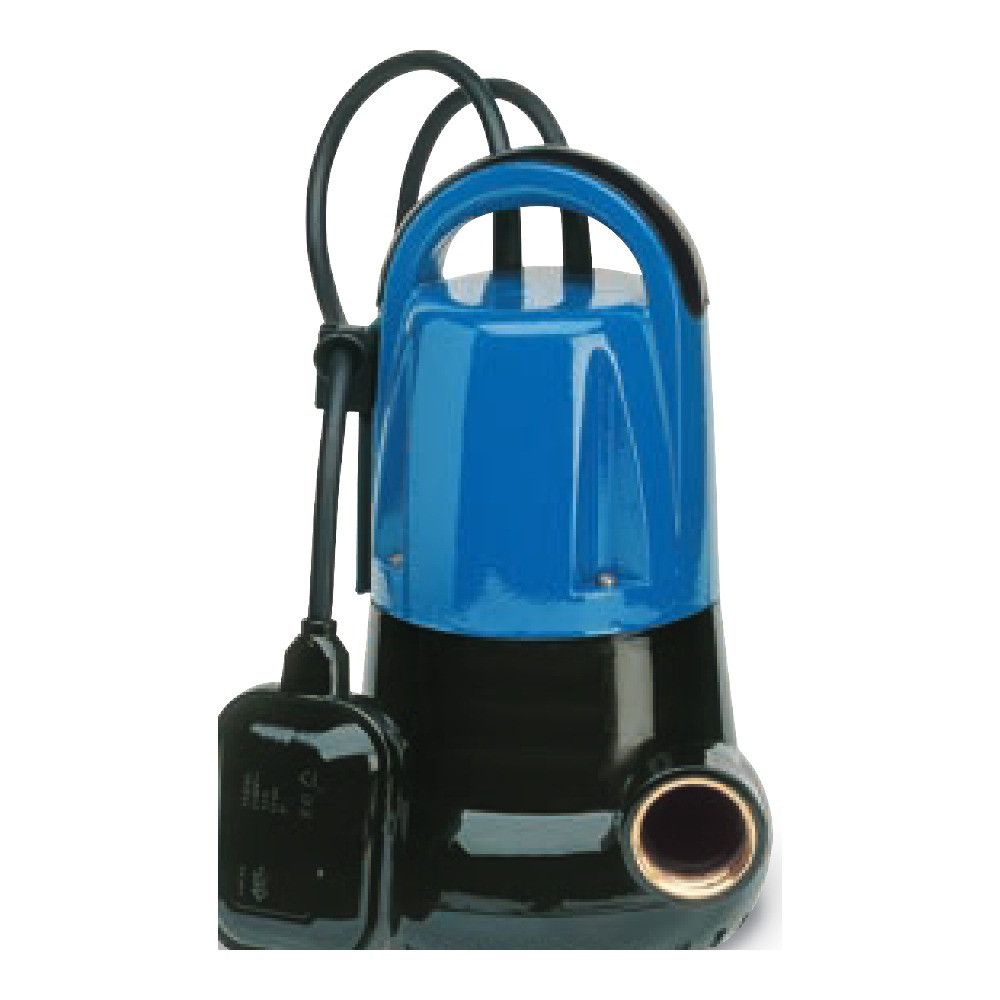 Pompe vide-cave immergée automatique 400 w à flotteur, 140 l/min - speroni