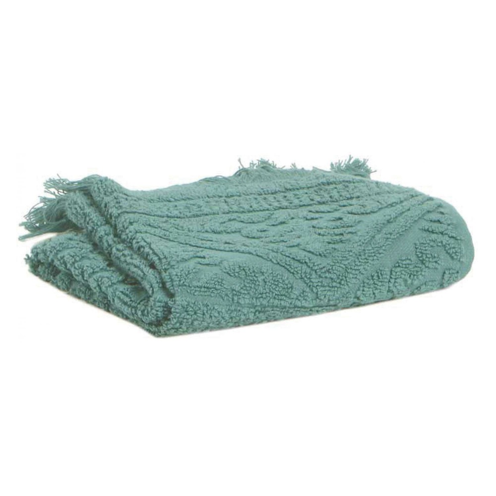 Drap de douche zoe vert de gris 70 x 140 cm