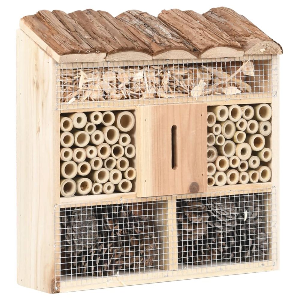 Hôtel à insectes 30x10x30 cm bois de sapin