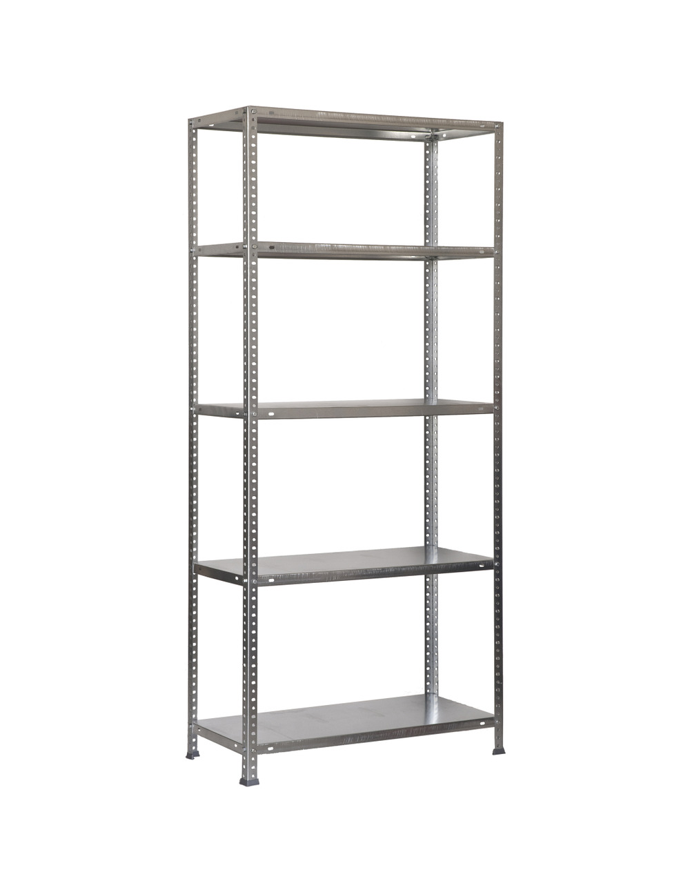 Etagère légère avec vis comfort mini 5/400 galvanisé galvanisé 1800x800x400 - simonrack