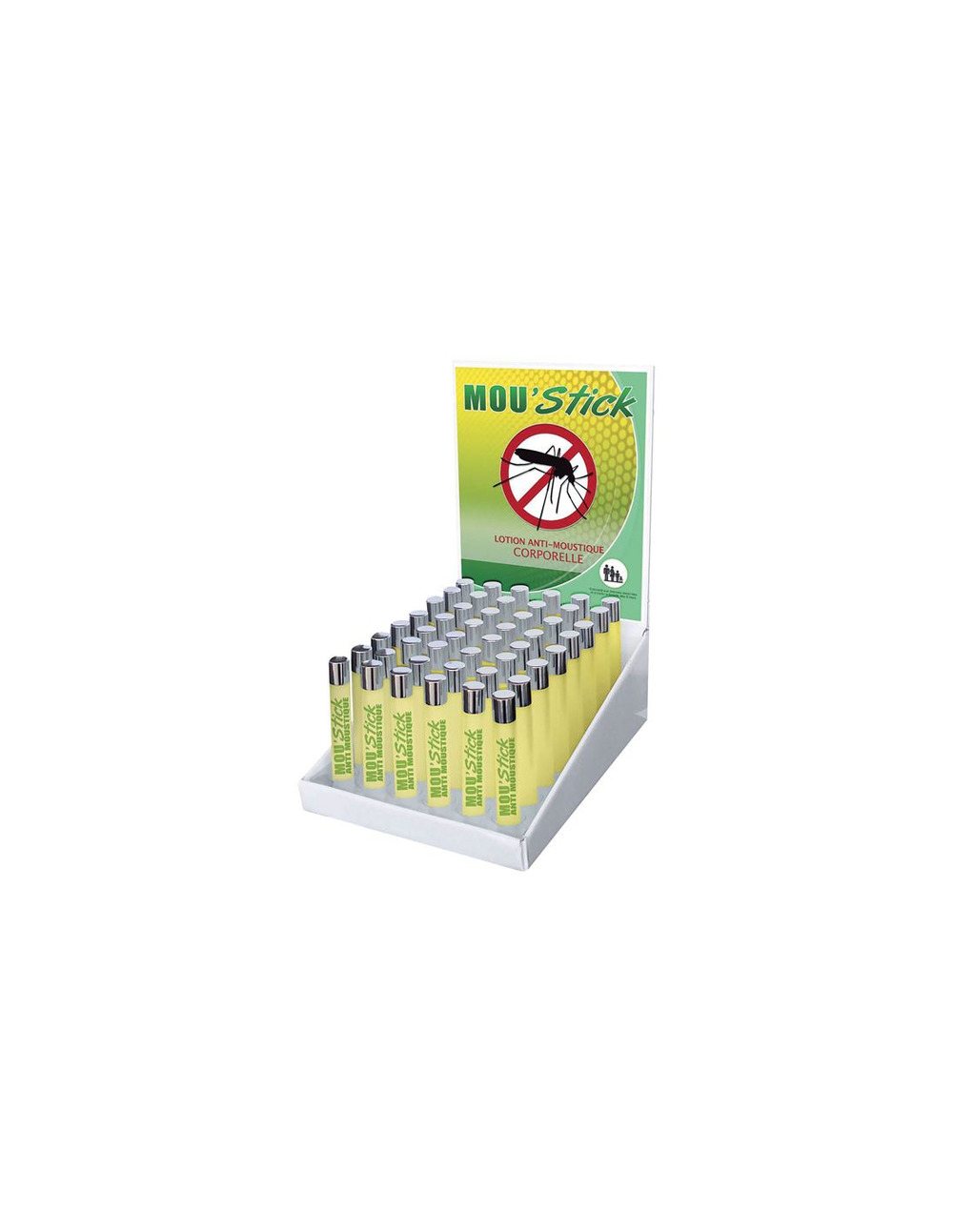 48 1 lotion anti moustiques corpolelle mou stick roll on 10ml - imagin