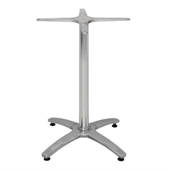 Pied de table pour plateau 800 mm 4 pieds en aluminium - bolero
