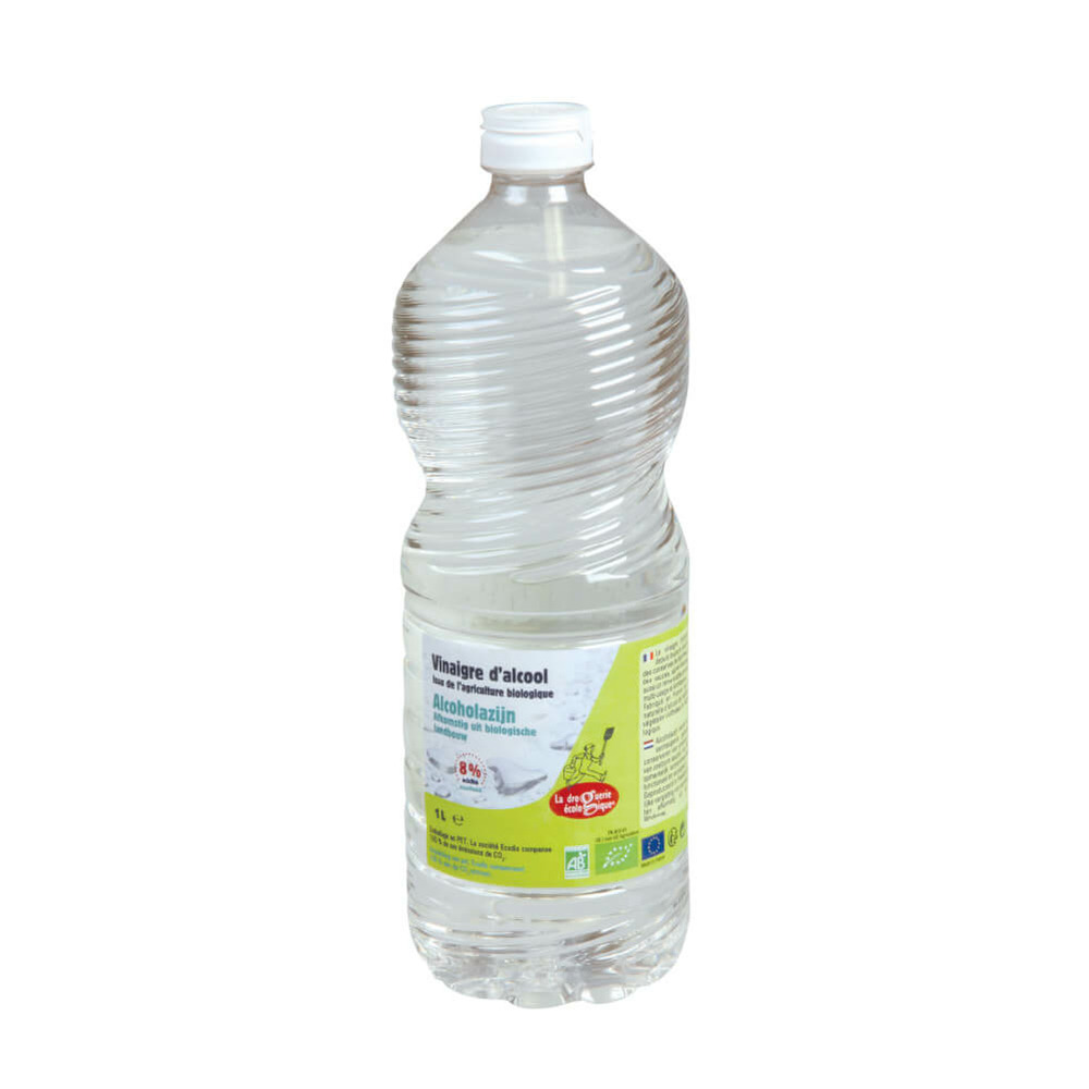 Vinaigre d'alcool bio 8° 1 litre