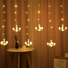 Guirlande lumineuse - lustre chandelier multicolore