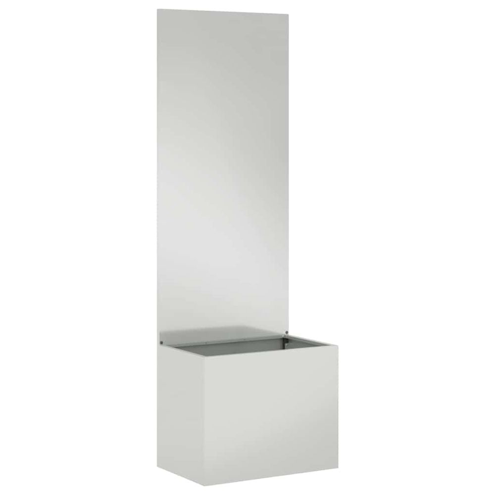 Écran de confidentialité de jardin argenté 50 x 32 x 150 cm