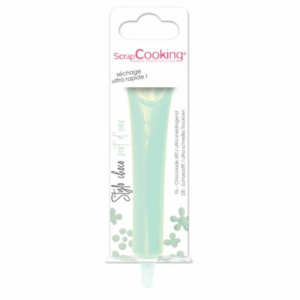 Stylo au chocolat vert d'eau 25 g